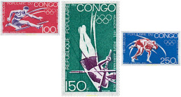 73285 MNH CONGO 1973 20 JUEGOS OLIMPICOS VERANO MUNICH 1972 - Nuevas/fijasellos
