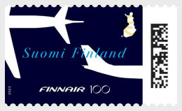 Finland 2023 Finnair 100 Years Stamp 1v MNH - Unused Stamps