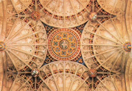 ROYAUME-UNI - Canterbury Cathedral - Central Tower Interior Roff (end Of 15th Century) - Carte Postale Ancienne - Canterbury