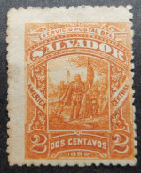 El Salvador 1892 Landing Of Columbus - Salvador