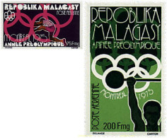 71136 MNH MADAGASCAR 1975 21 JUEGOS OLIMPICOS VERANO MONTREAL 1976 - Madagaskar (1960-...)