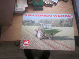 Amazonen Werke Catalog Of Tractors And Agricultural Machinery - Werbung