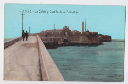 Cadiz La Caleta Y Castillo De San Sebastian - Cádiz