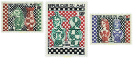 30723 MNH MALI 1977 AJEDREZ - Mali (1959-...)