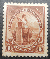 El Salvador 1894 (2) Liberty - El Salvador