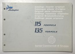 Catalogo Ricambi Originali Lamborghini Trattori - 115 Formula 135 Formula - 1990 - Otros & Sin Clasificación