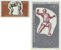 50738 MNH CENTROAFRICANA 1972 20 JUEGOS OLIMPICOS VERANO MUNICH 1972 - Central African Republic