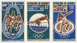 27461 MNH DAHOMEY 1972 20 JUEGOS OLIMPICOS VERANO MUNICH 1972 - Unused Stamps