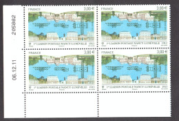 France - Coin Daté 06.12.11 Du PA N° 75 - Neuf ** - 100 Ans 1ère Liaison Postale Nancy-Lunéville - Posta Aerea