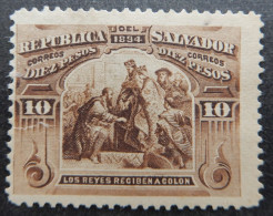 El Salvador 1894 (4) Columbus - Salvador