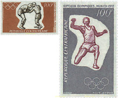 50738 MNH CENTROAFRICANA 1972 20 JUEGOS OLIMPICOS VERANO MUNICH 1972 - Zentralafrik. Republik