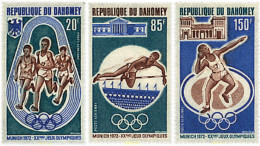 27461 MNH DAHOMEY 1972 20 JUEGOS OLIMPICOS VERANO MUNICH 1972 - Nuevos