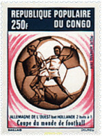 73295 MNH CONGO 1974 COPA DEL MUNDO DE FUTBOL. ALEMANIA-74 - Mint/hinged