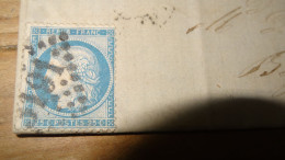 25c Bordeaux 60B Seul Sur Lettre , ROMANS 1874  ................... E3-83 - 1871-1875 Ceres