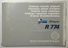 Catalogo Ricambi Originali Lamborghini Trattori - R 774 - Ed. 1985 Aggiornato - Other & Unclassified