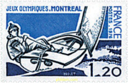 75962 MNH FRANCIA 1976 21 JUEGOS OLIMPICOS VERANO MONTREAL 1976 - Sonstige & Ohne Zuordnung