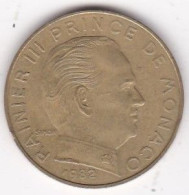 Monaco. 20 Centimes 1982 RAINIER III. Cupro-Nickel - 1960-2001 Nieuwe Frank