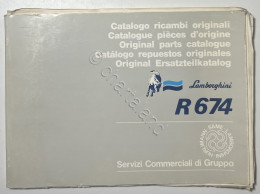 Catalogo Ricambi Originali Lamborghini Trattori - R 674 - Ed. 1985 - Autres & Non Classés