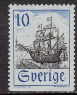 OLD SWEDISH SAIL SHIP Handelsschiff Navire Marchand SWEDEN SUEDE SCHWEDEN 1967 Mi 591 Du  F 613 MNH(**) - Unused Stamps