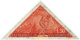 26497 MNH SAN MARINO 1959 JUEGOS UNIVERSITARIOS EN TURIN - Ungebraucht