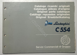 Catalogo Ricambi Originali Lamborghini Trattori - C 554 - Ed. 1987 - Other & Unclassified