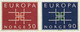 62087 MNH NORUEGA 1963 EUROPA CEPT. SIGLAS CEPT - Nuevos