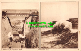 R466017 Cliftonville. Newgate Gap. Rough Sea. Photochrom. Multi View - Monde