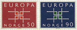 62087 MNH NORUEGA 1963 EUROPA CEPT. SIGLAS CEPT - Nuevos