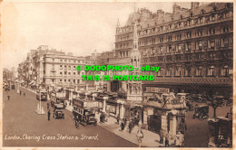 R466025 London. Charing Cross Station And Strand. J. Beagles - Sonstige & Ohne Zuordnung