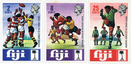 43301 MNH FIJI 1973 ANIVERSARIO DE LA SOCIEDAD DE RUGBY - Fidji (1970-...)