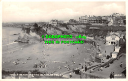 R466055 Newquay. Towan Beach And The Island. Harvey Barton. RP. 1956 - Monde