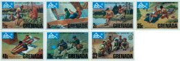 38858 MNH GRANADA 1975 14 JAMBOREE MUNDIAL EN NORUEGA - Grenada (1974-...)