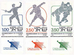 327917 MNH ISRAEL 1977 10 JUEGOS DEPORTIVOS MACABEOS - Nuevos (sin Tab)