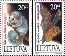 1994 567 Lithuania Mammals MNH - Lituania