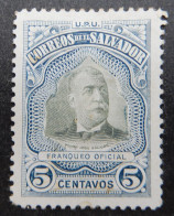 El Salvador 1906 (4) President Pedro José Escalon - El Salvador