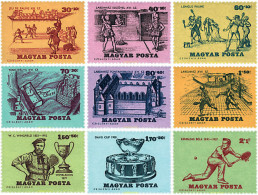 64014 MNH HUNGRIA 1965 HISTORIA DEL TENIS. - Nuovi