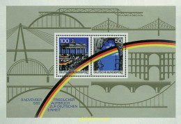 56386 MNH ALEMANIA FEDERAL 1990 1 ANIVERSARIO DE LA CAIDA DEL MURO DE BERLIN - Nuevos