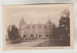 CPSM LES ROCHES PREMARIES ANDILLE (Vienne) - Château De La Planche, Côté Nord - Andere & Zonder Classificatie