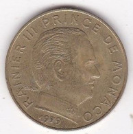 Monaco. 20 Centimes 1979  RAINIER III. Cupro-Nickel - 1960-2001 Nouveaux Francs