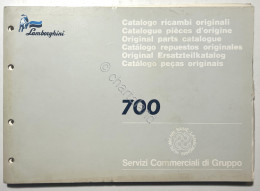 Catalogo Ricambi Originali Lamborghini Trattori - 700 - Ed. 1989 - Other & Unclassified