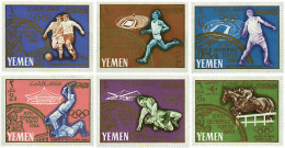 34424 MNH YEMEN. Reino 1965 18 JUEGOS OLIMPICOS VERANO TOKIO 1964 - Jemen