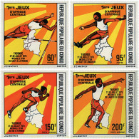 73379 MNH CONGO 1976 1 JUEGOS DEL AFRICA CENTRAL - Nuevas/fijasellos