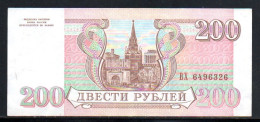 329-Russie 200 Roubles 1993 BX649 - Rusia