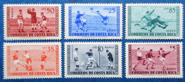 Vends Timbres Du Costa-Rica De 1960 Sur Le Football - Costa Rica