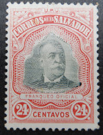 El Salvador 1906 (9) President Pedro José Escalon - El Salvador