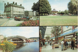 ROYAUME-UNI - Huddersfield - St George's Square - Greenhead Park - Packhorse Centre - Canal & Marina - Carte Postale - Andere & Zonder Classificatie