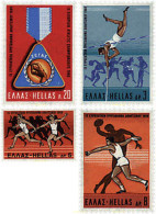 66000 MNH GRECIA 1969 9 CAMPEONATO DE EUROPA DE ATLETISMO EN ATENAS - Unused Stamps
