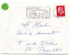 ECRIVAIN / RONSARD = 41 MER 1969 = FLAMME Codée = SECAP  Illustrée 'TALCY Sur Les Pas De RONSARD' - Maschinenstempel (Werbestempel)