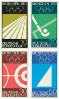 64930 MNH ALEMANIA FEDERAL 1969 20 JUEGOS OLIMPICOS VERANO MUNICH 1972 - Nuevos