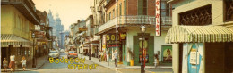 CPM- NEW ORLEANS - BOURBON STREET - Carte DOUBLE - TBE * Cf. Scans * - New Orleans